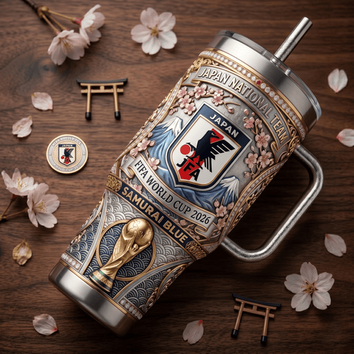 JPFC 40oz Tumbler With Handle LNTH