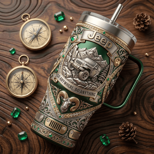 JEP 40oz Tumbler With Handle LNTH