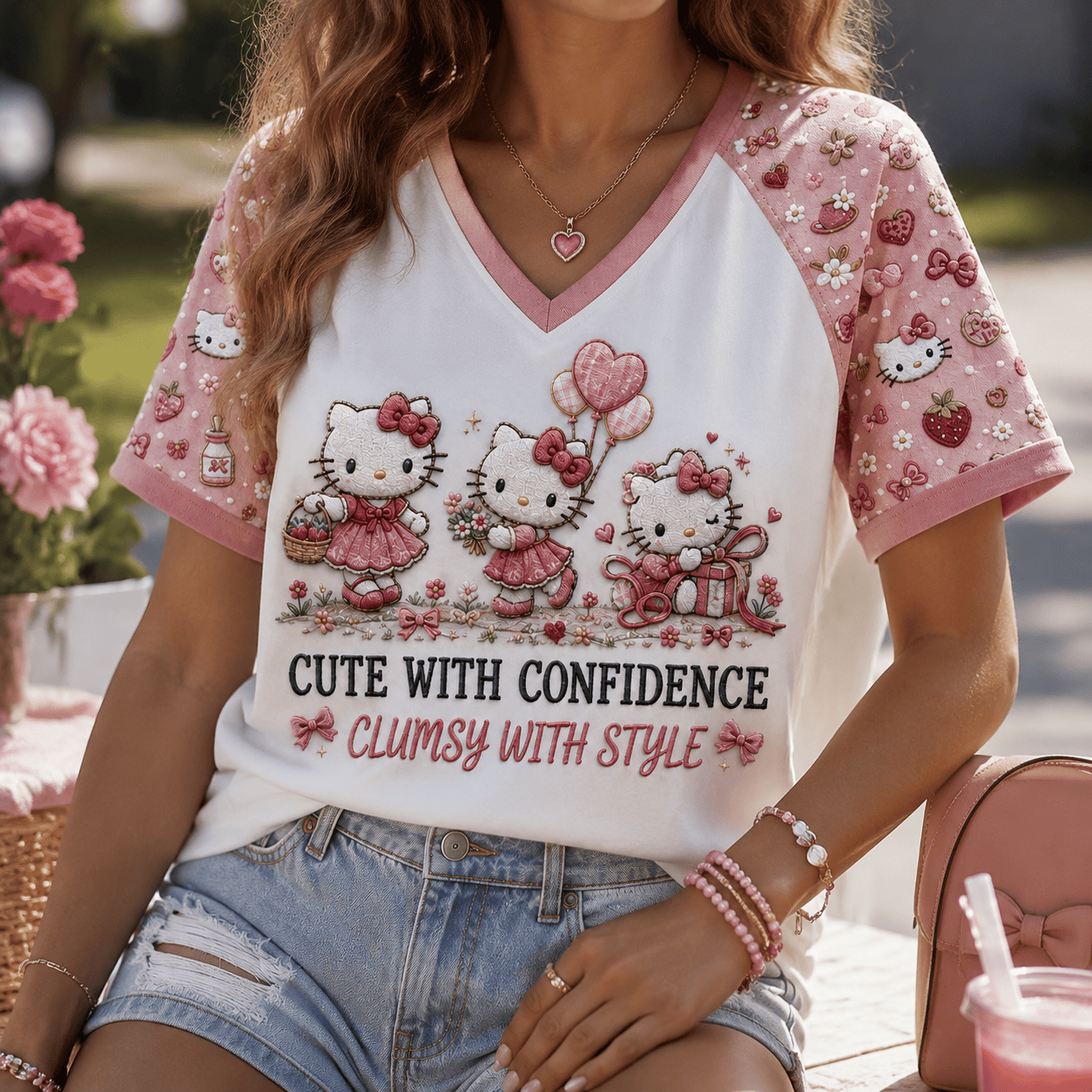 Premium HLKT V-neck Shirt NTNA